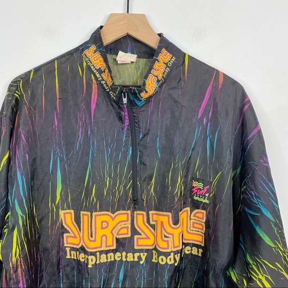 Surf Style Interplanetary Gear Windbreaker Jacket - Picture 2 of 8